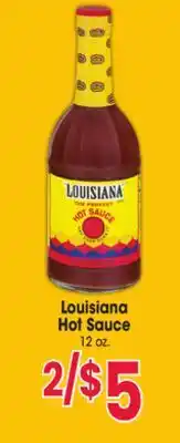 Jewel-Osco Louisiana Hot Sauce offer