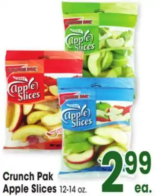 Jewel-Osco Crunch Pak Apple Slices offer