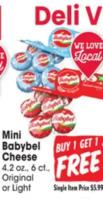 Jewel-Osco Mini Babybel Cheese offer