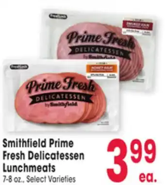 Jewel-Osco Smithfield Prime Fresh Delicatessen Lunchmeats offer