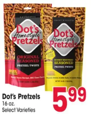 Jewel-Osco Dot's Pretzels offer