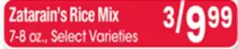 Jewel-Osco Zatarain's Rice Mix offer