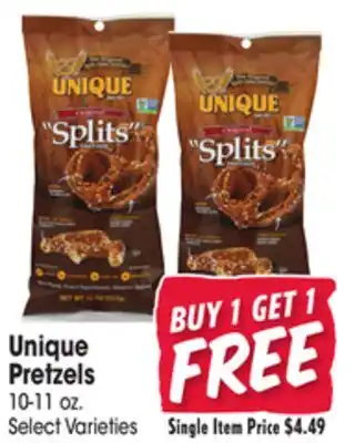 Jewel-Osco Unique Pretzels offer
