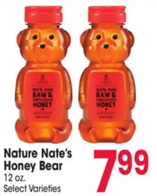 Jewel-Osco Nature Nate's Honey Bear offer