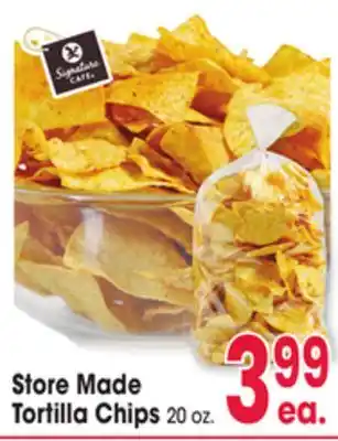 Jewel-Osco Store Made Tortilla Chips offer
