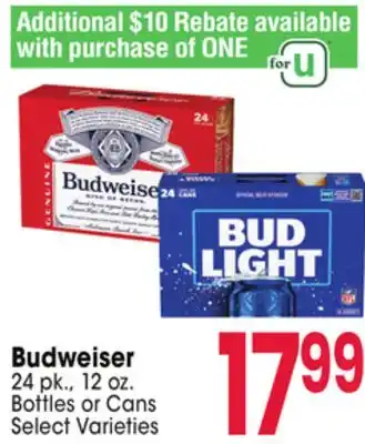 Jewel-Osco Budweiser offer
