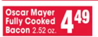 Jewel-Osco Oscar Mayer Fully Cooked Bacon offer