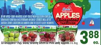 Jewel-Osco Lil Snappers Fuji, Gala, Granny Smith or Pink Lady Apples offer