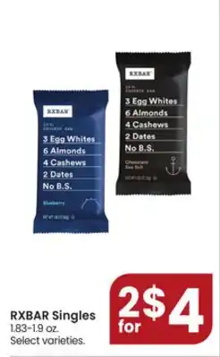Jewel-Osco RXBAR Singles offer