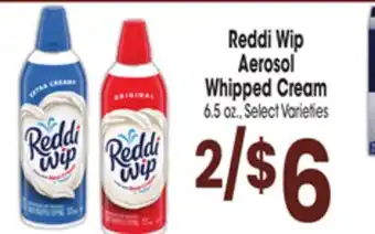 Jewel-Osco Reddi Wip Aerosol Whipped Cream offer
