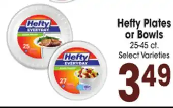Jewel-Osco Hefty Plates or Bowls offer