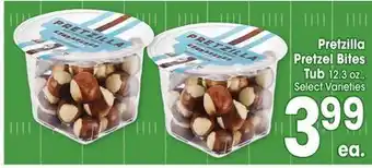 Jewel-Osco Pretzilla Pretzel Bites Tub offer