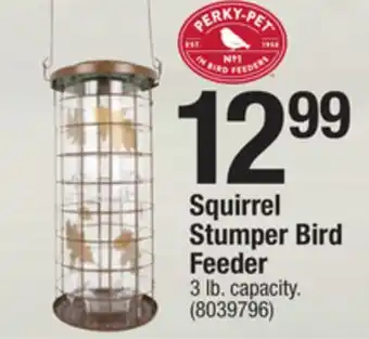 Ace Hardware Squirrel Stumper Bird Feeder offer
