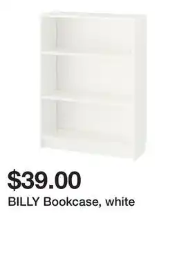 Ikea BILLY Bookcase, white offer
