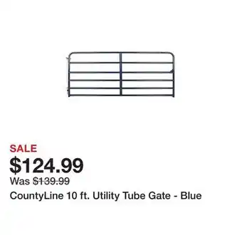 Tractor Supply Company CountyLine 10 ft. Utility Tube Gate - Blue offer