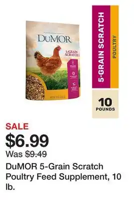 Tractor Supply Company DuMOR 5-Grain Scratch Poultry Feed Supplement, 10 lb offer