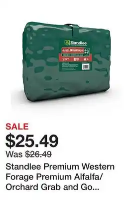 Tractor Supply Company Standlee Premium Western Forage Premium Alfalfa/Orchard Grab and Go Compressed Hay Bale, 50 lb offer