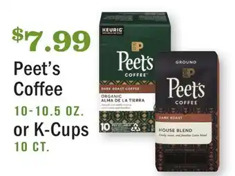 Heinen's Peet's Coffee 10-10.5 oz. or K-Cups 10 ct offer