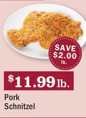 Heinen's Pork Schnitzel offer