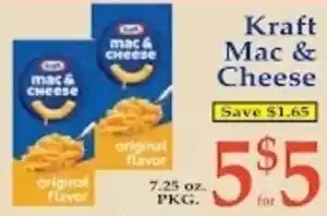 Market Basket Kraft Mac & Cheese offer