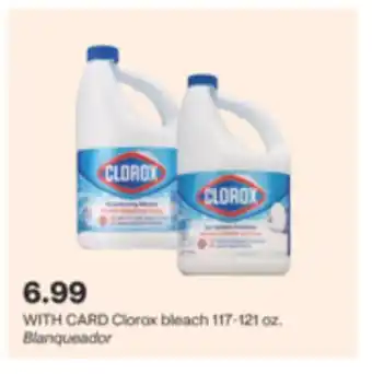 CVS Clorox bleach 117-121 oz offer