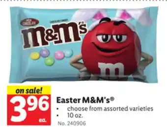 Lidl Easter M&M's offer
