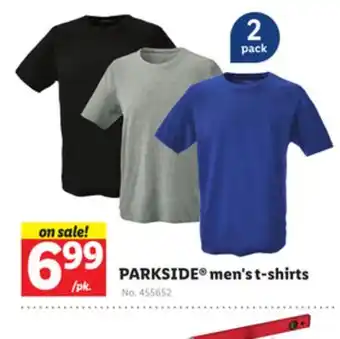 Lidl PARKSIDE men's t-shirts offer