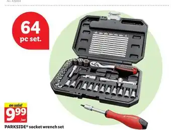 Lidl PARKSIDE socket wrench set offer