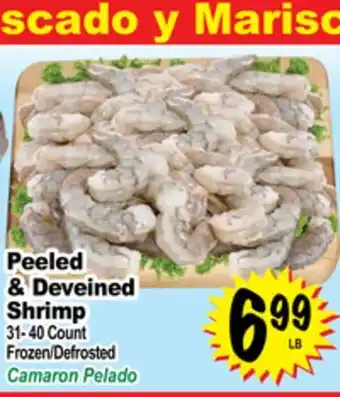 Superior Grocers Peeled & Deveined Shrimp offer