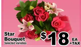 Superior Grocers Star Bouquet offer