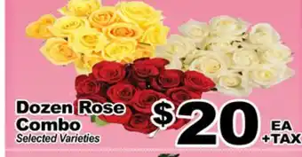 Superior Grocers Dozen Rose Combo offer