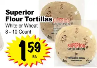 Superior Grocers Superior Flour Tortillas offer