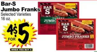 Superior Grocers Bar-S Jumbo Franks offer