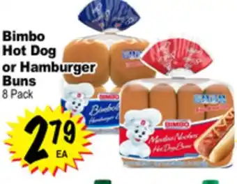 Superior Grocers Bimbo Hot Dog or Hamburger Buns offer