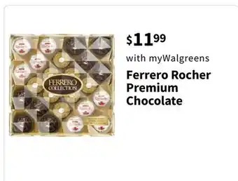 Walgreens Ferrero Rocher Premium Chocolate offer