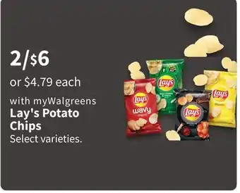 Walgreens Lay's Potato Chips offer