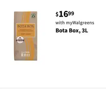 Walgreens Bota Box, 3L offer