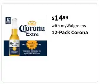 Walgreens 12-Pack Corona offer