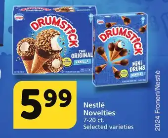Albertsons Nestlé Novelties offer
