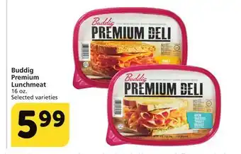 Albertsons Buddig Premium Lunchmeat offer