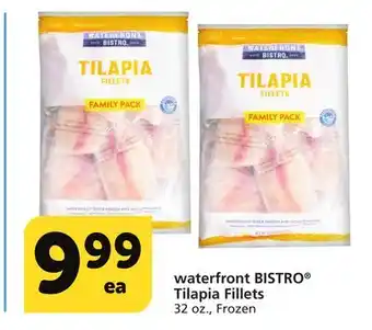 Albertsons waterfront BISTRO Tilapia Fillets offer