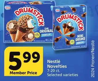 Vons Nestlé Novelties offer