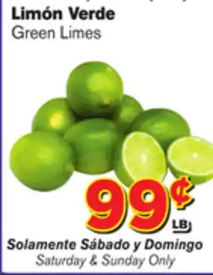 El Super Fresh Green Limes offer