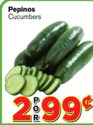 El Super Fresh Cucumbers offer