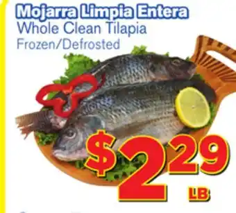 El Super Fresh Whole Clean Tilapia offer
