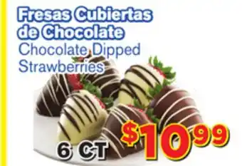 El Super Fresh Chocolate Dipped Strawberries offer