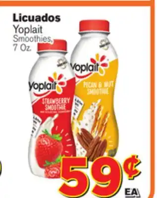 El Super Fresh Yoplait Smoothies offer