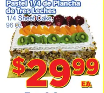 El Super Fresh 1/4 Sheet Cake offer