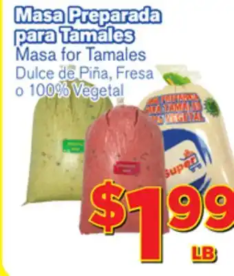 El Super Fresh Masa for Tamales offer