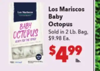 Vallarta Supermarkets Los Mariscos Baby Octopus offer